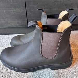 Mens Vessi Water Resistant Chelsea Boots Size 11 Chestnut Brown Like Brand New